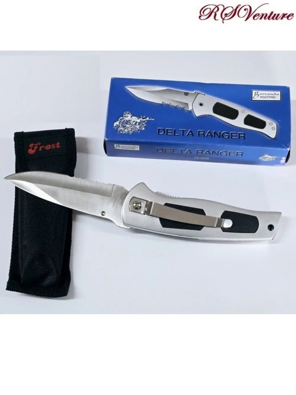 Buy One Get One FREE, Delta Ranger Silver Handle Knife